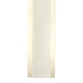 RIB 22MM SATIN EDGE SHEER CREAM 23M