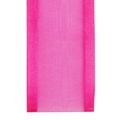 RIB 38MM SATIN EDGE SHEER HOT PINK 23M