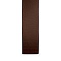 RIB 16MM POLY SATIN D-F BROWN 22M