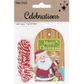 XMAS GIFT TAGS PLAYFUL 2 DESIGNS 10PC
