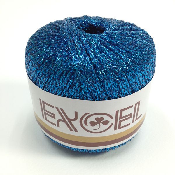 Metallic Yarn Cobalt 20g