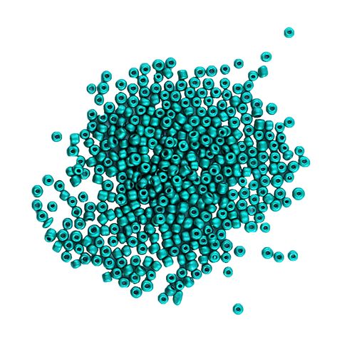 Bead Glass Seed 1.8Mm Pearl Dk Green 25G