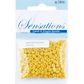 Bead Glass Seed 4Mm Sqsh Rnd Yellow 25G