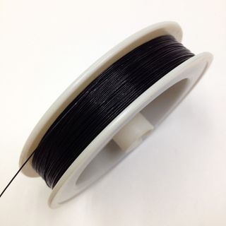 Beading Wire Black 100m