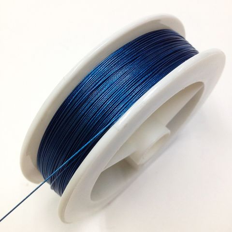 Beading Wire Blue 100m
