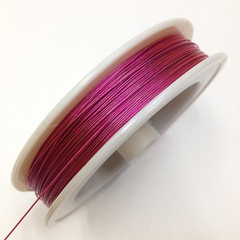 Beading Wire Pink 100m