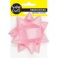 SATIN ADHESIVE BACK BOW BABY PINK 1PC