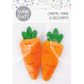 EASTER PLUSH CARROTS 2PCS