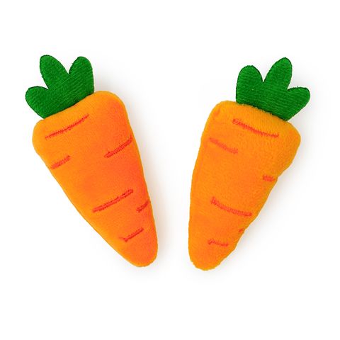 EASTER PLUSH CARROTS 2PCS