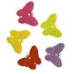 CRAFT 3CM BUTTERFLY HOLOGRAPHIC ASST 20G
