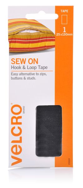 Velcro SewOn Hook Loop Tape 25mmx130mm