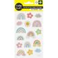 STICKERS GLOW IN THE DARK RAINBOWS 1SH