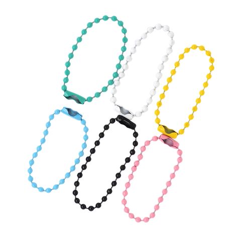 JF 10CM BALL CHAINS PASTEL MIX 6PCS