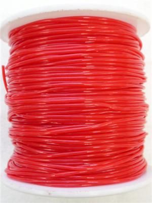 Plastic Tubing 1mm Red 80m