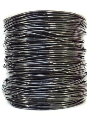 Plastic Tubing 1mm Black 80m