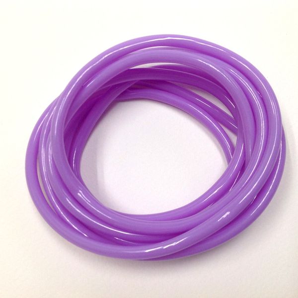 Plastic Tubing 4mm Lilac 2m