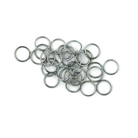 Jump Rings 10mm Antique Silver 30Pcs