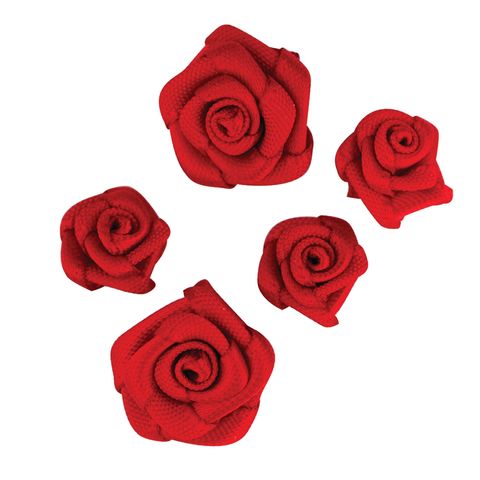 Flower Grub Rose Mixed Red 18Pcs