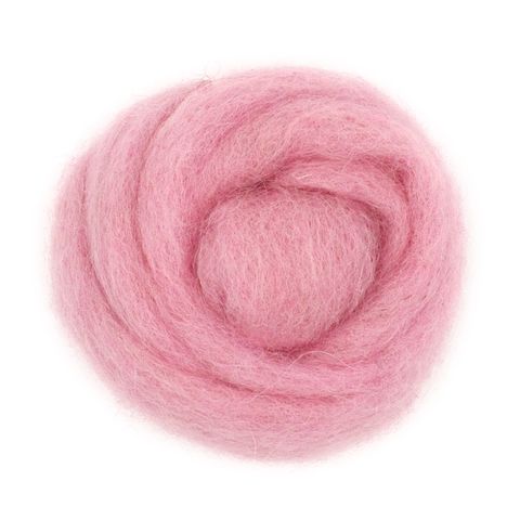 Combed Wool Dusty Rose 10g