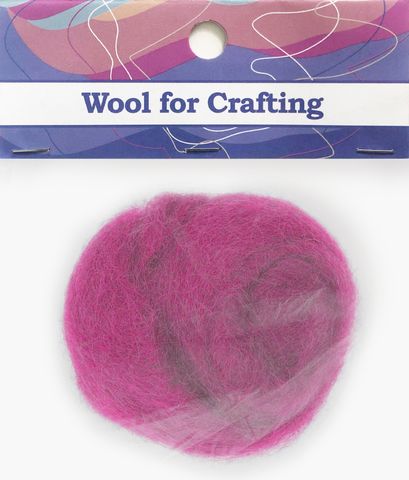 Combed Wool Light Purple 10g