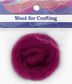 Combed Wool Dark Red 10g