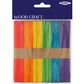 Craft Sticks Coloured 10mmx11cm Pkt 150