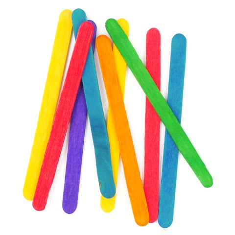 Craft Sticks Coloured Pkt 1000