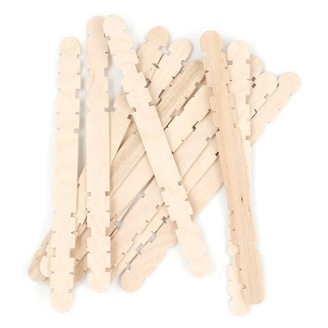 Construction Sticks Natural Pkt 150