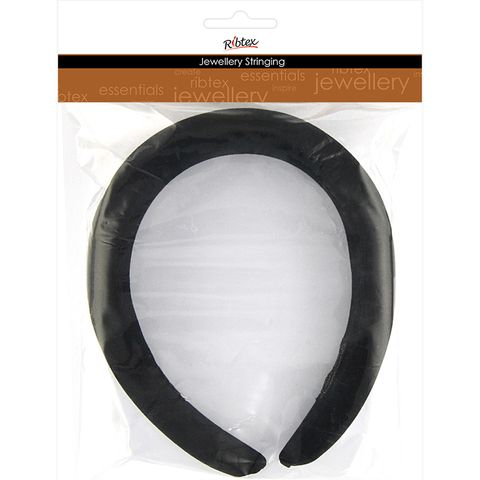 Head Band Padded Black 1Pcs