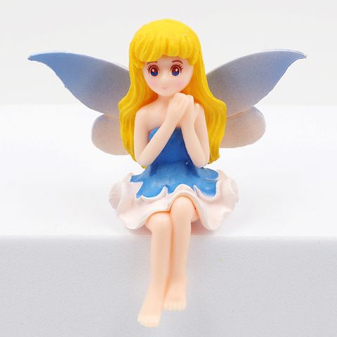 RESIN SITTING DOWN FAIRY 1PC