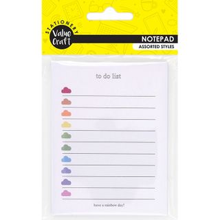MINI CLOUD TO DO NOTEPAD 1PC