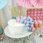 CAKE TOPPER BALLS BABY PINK 10PCS