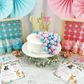 CAKE TOPPER BALLS BABY BLUE 10PCS