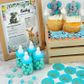 BABY SHOWER RESIN BABY BLUE 10PCS