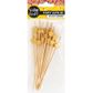 NOVELTY SKEWERS GOLD STAR 20PCS