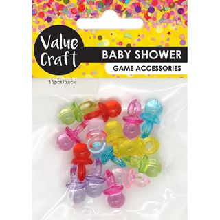 BABY SHOWER MINI DUMMIES MULTI 15PCS