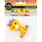 CAKE TOPPER PLASTICINE GIRAFFE 1PC