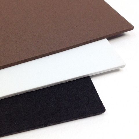 Craft Foam Sheet Black/White/Chocolate