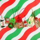 XMAS SB STICK WREATH BELL GRN 4PC 1SH