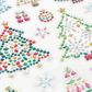 XMAS CRYSTAL STICKERS TREES 1SH