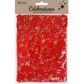 XMAS BAG ORGANZA 15x20CM SWIRL LEAF 2PC