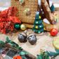 XMAS WOOD 3D ACORNS 3PCS