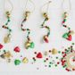 XMAS PLASTIC ALPHABET BEADS ASST 20G