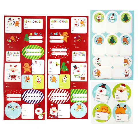 XMAS GIFT STICKERS SET FUN 42PCS