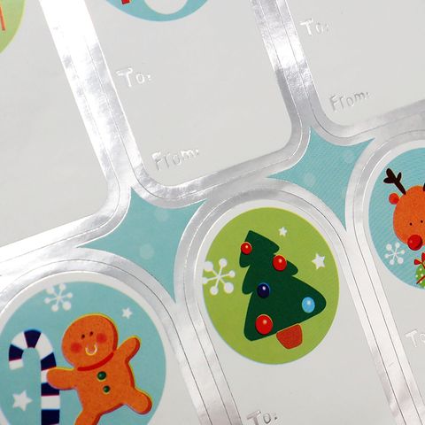 XMAS GIFT STICKERS SET FUN 42PCS