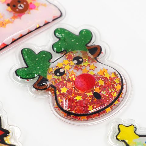 XMAS SB PUFFY SCATTERS STICKERS 1SH