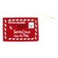 XMAS FELT SANTA LETTER ENVELOPE 2PCS