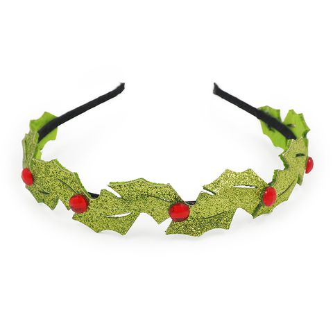 XMAS HEADBAND HOLLY 1PC