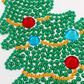 XMAS ADHESIVE RHINESTONES TREE 1SH