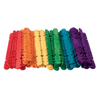 Construction Sticks Coloured Pkt 1000